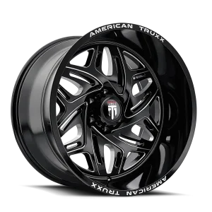 American Truxx – EUPHORIA – Black – 20″x9″ 0mm – Summer Wheels – AT1914-2985BM